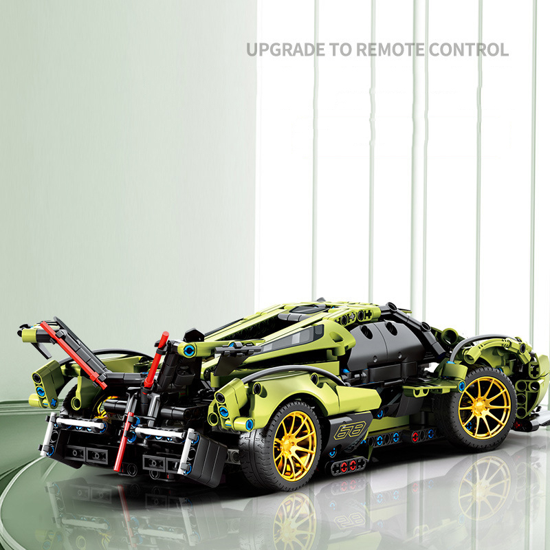 Đồ Chơi Lắp Ráp Mô Hình Siêu Xe Thể Thao Lambo V12 Vision GT 8553 Điều Khiển Từ Xa Với 1039 Mảnh Ghép