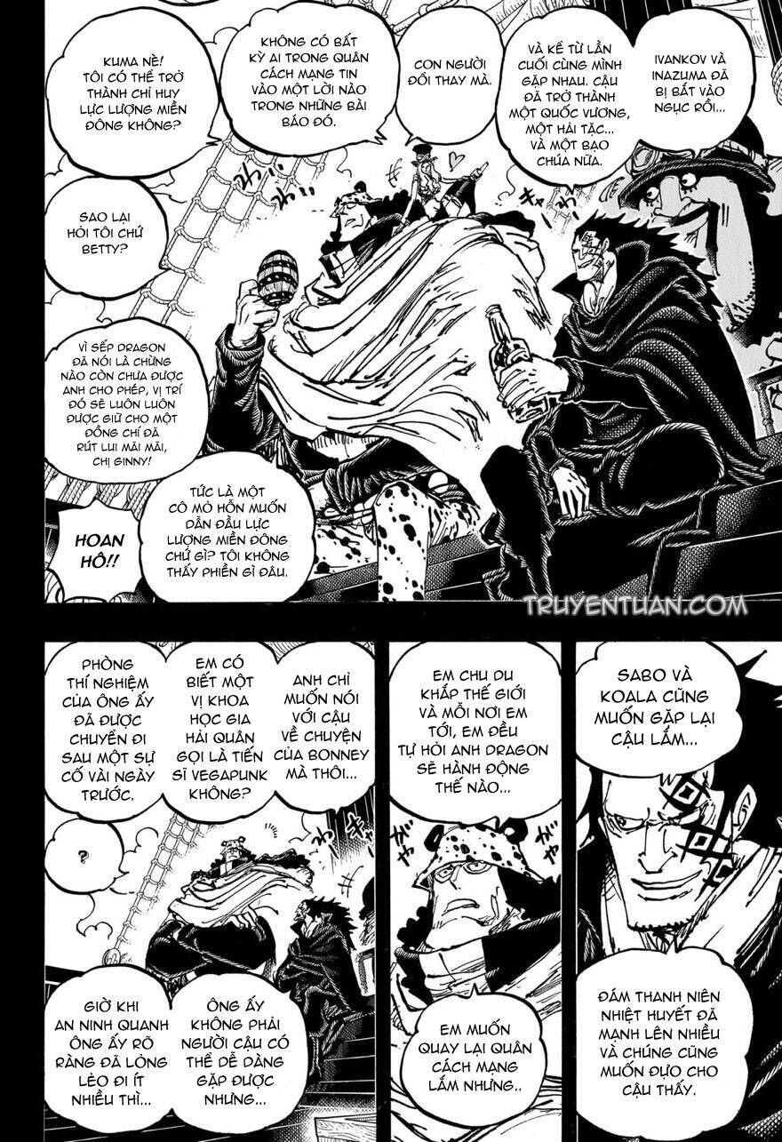đảo hải tặc - one piece chapter 1099 13