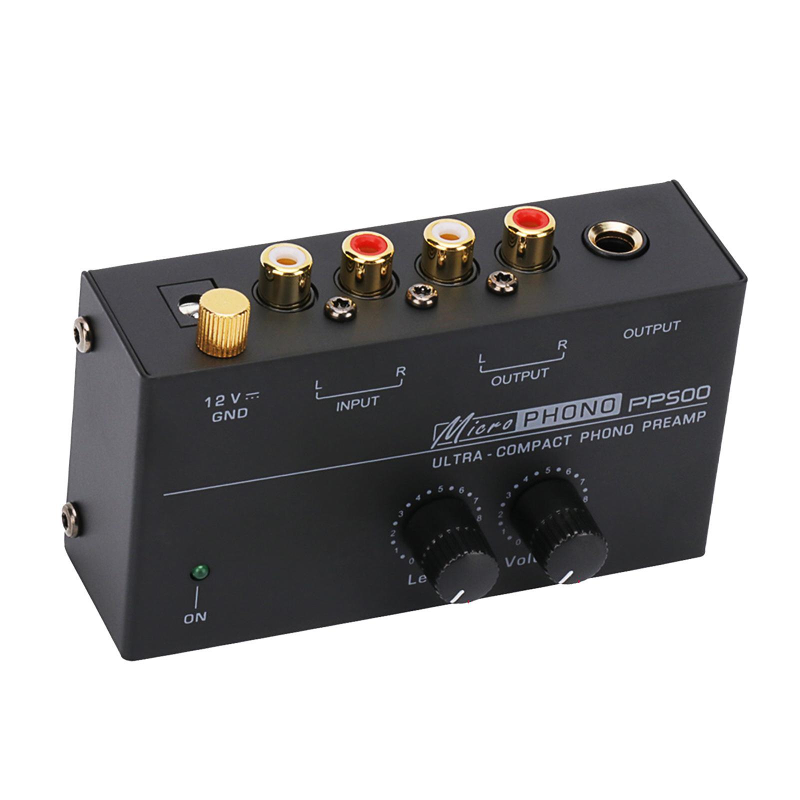 Phono Turntable Preamp Turntable Amplifier for Speakers Computers