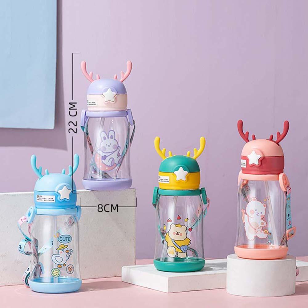 Bình Nước Hình Sừng Hươu Dễ Thương Cho Bé