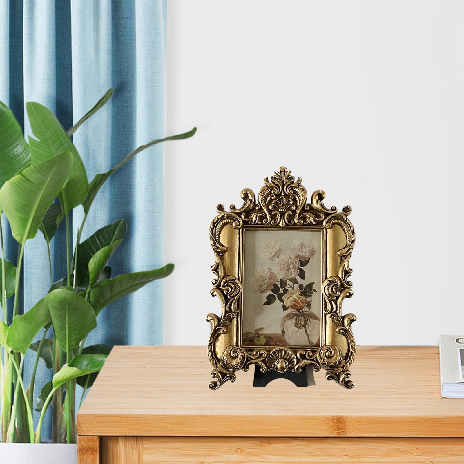 Vintage Style Photo Frame Display Holder Stand Picture Frame for Bedroom
