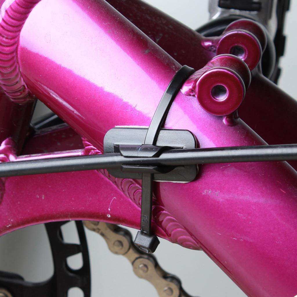 3-4 Packung 4 Pack Mountain Bike  Self-Lock Cable Tie Brake Gear