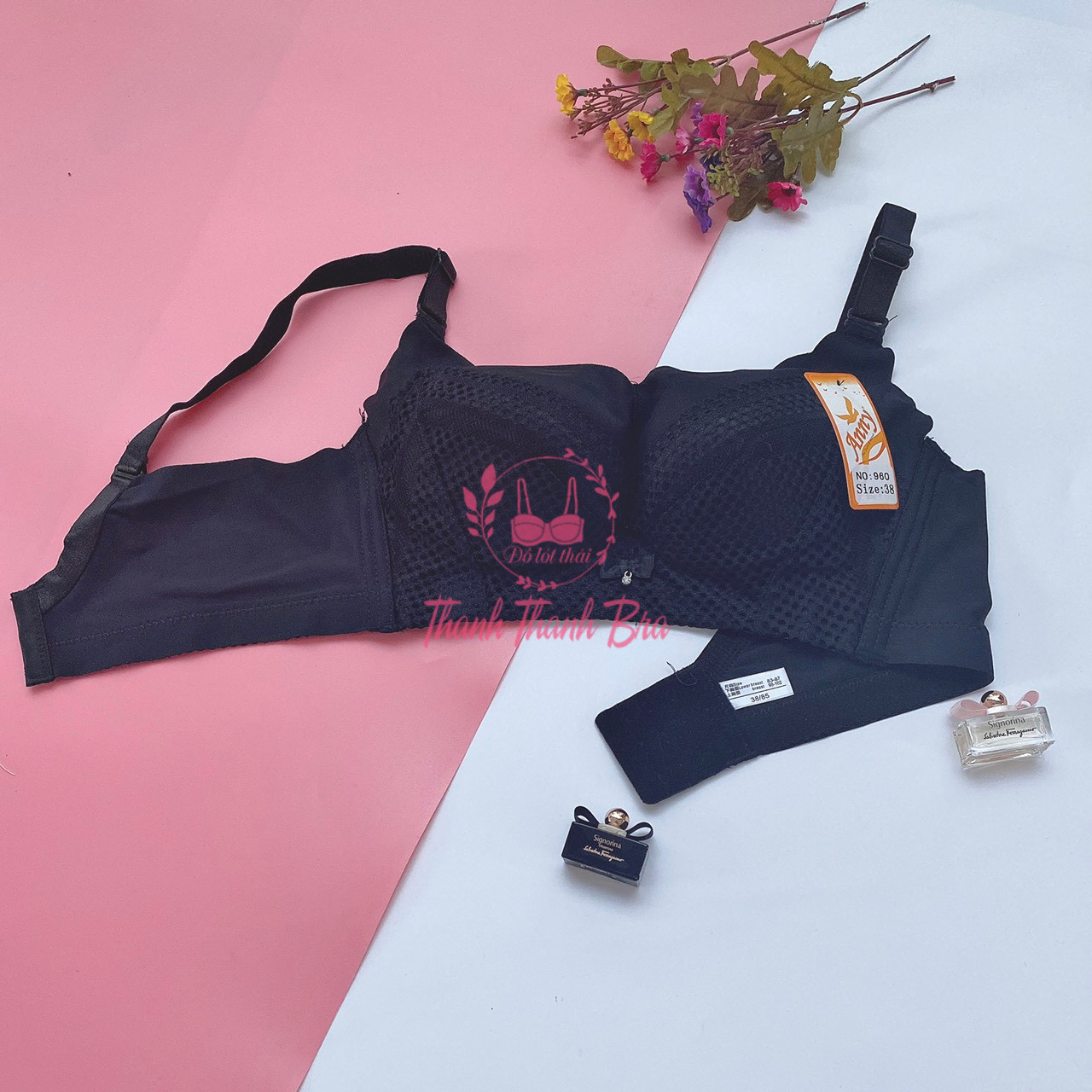 Áo Lót 960 - Bản to BigSize , không gọng đệm vừa