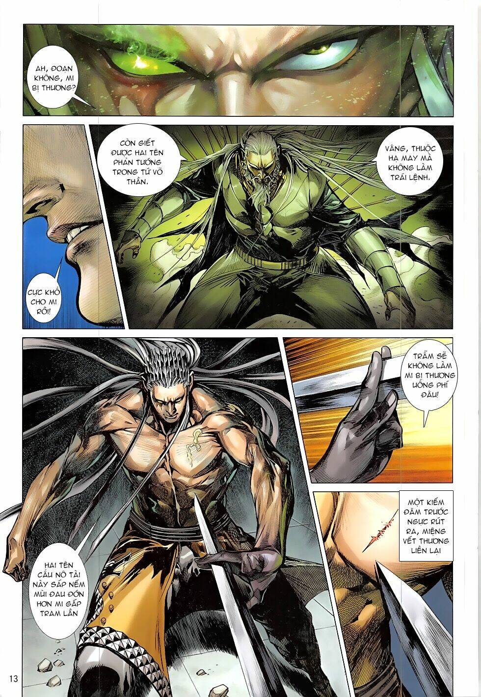 thiết tướng tung hoành (cựu tác) chapter 218 13