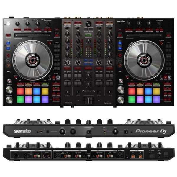 Bàn DJ Controller DDJ-SX3 (Pioneer DJ) sử dụng Serato DJ - Hàng Chính Hãng