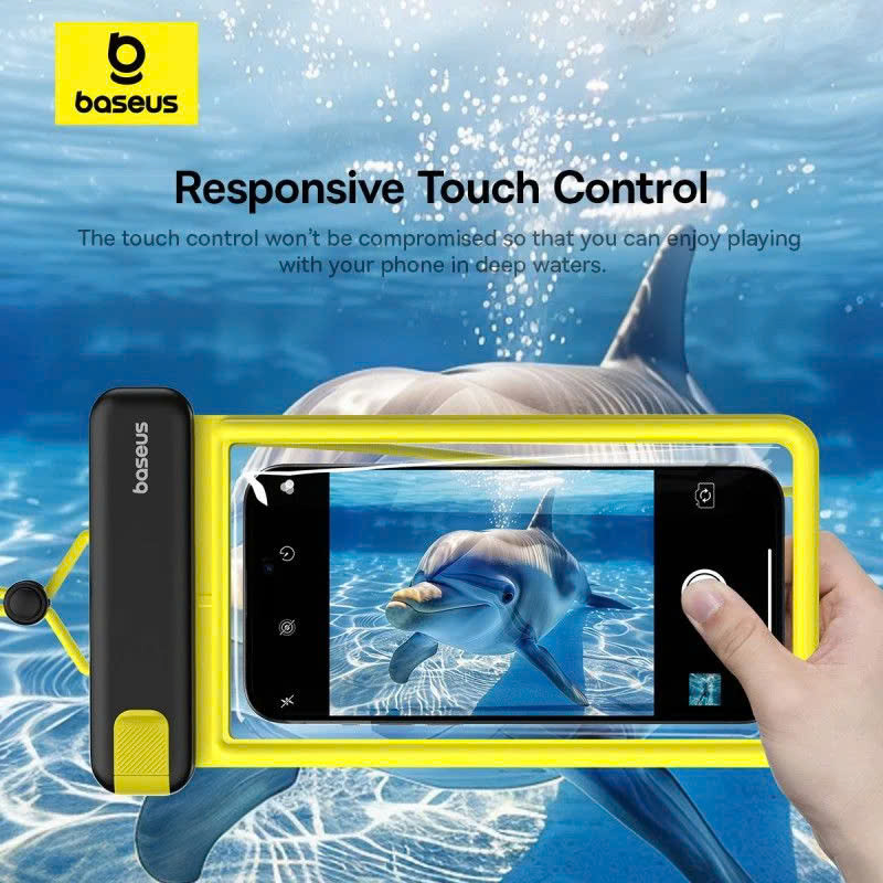 Túi Chống Nước Điện Thoại Baseus DeepDive Series Clip-on Air-Bag Waterproof Phone Pouch [ hàng chính hãng