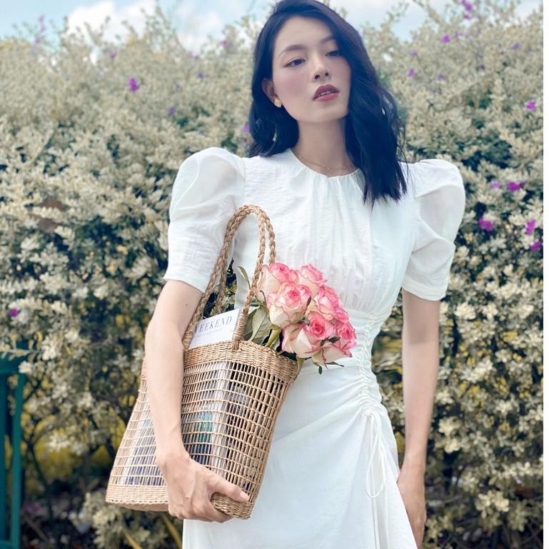 Đầm Dáng Dài Tay Phồng Rút Dây Eo ChấT Liệu Linen CO EM Thiết Kế Cao Cấp Phù Hợp Mọi Lúc Mọi Nơi