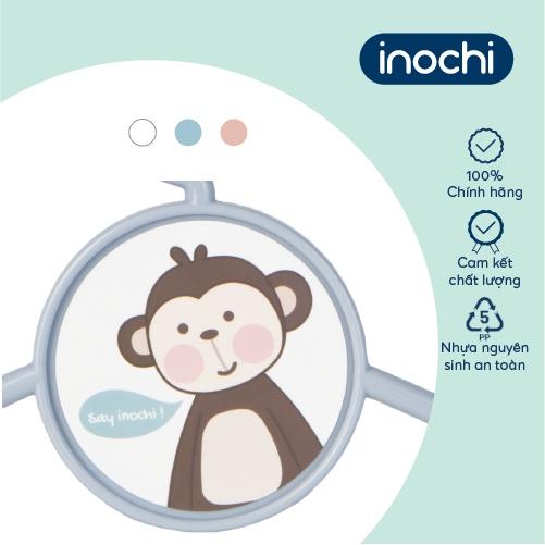 Móc áo cho trẻ em Inochi - Hara 188 màu Trắng ngọc/Hồng nhạt/Xanh nhạt