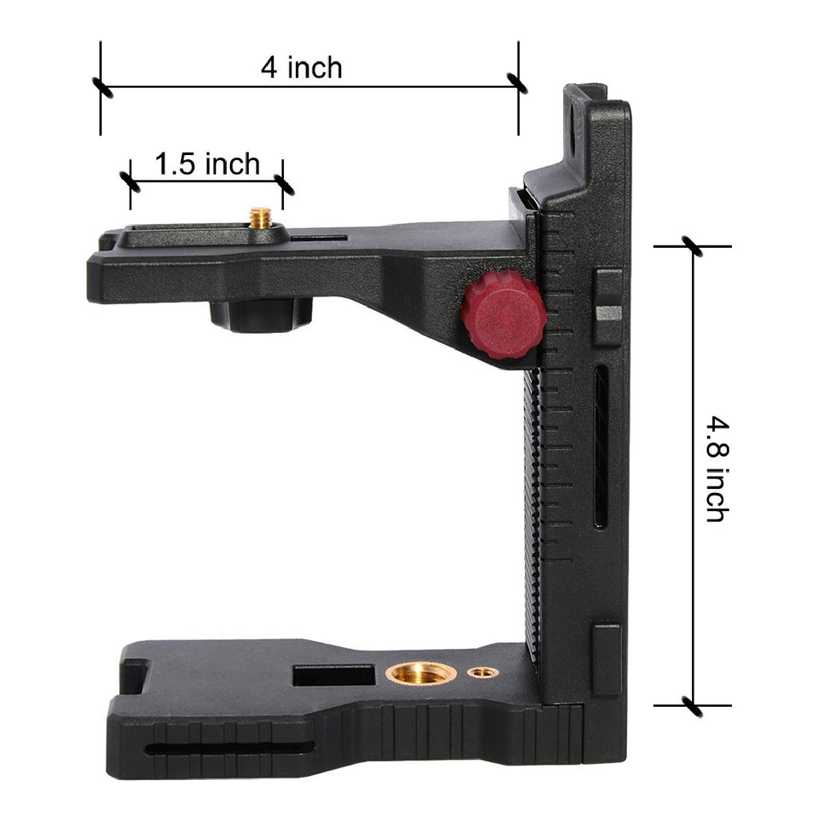 Laser Level L-shape Laser Level Adapter with Magnetic Pivoting Base