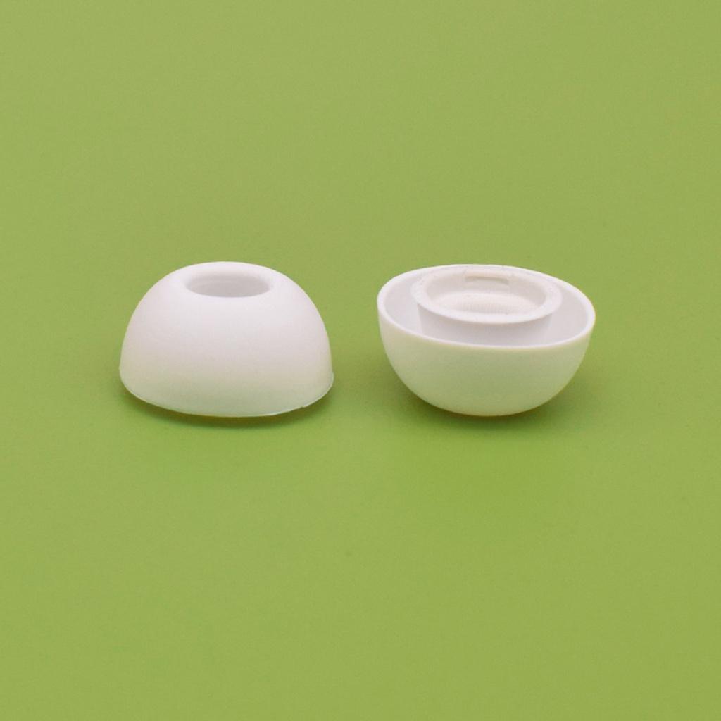 Cặp nút bọc đầu tai nghe bằng Silicone mềm chống bụi chống trượt thích hợp cho Airpods Pro