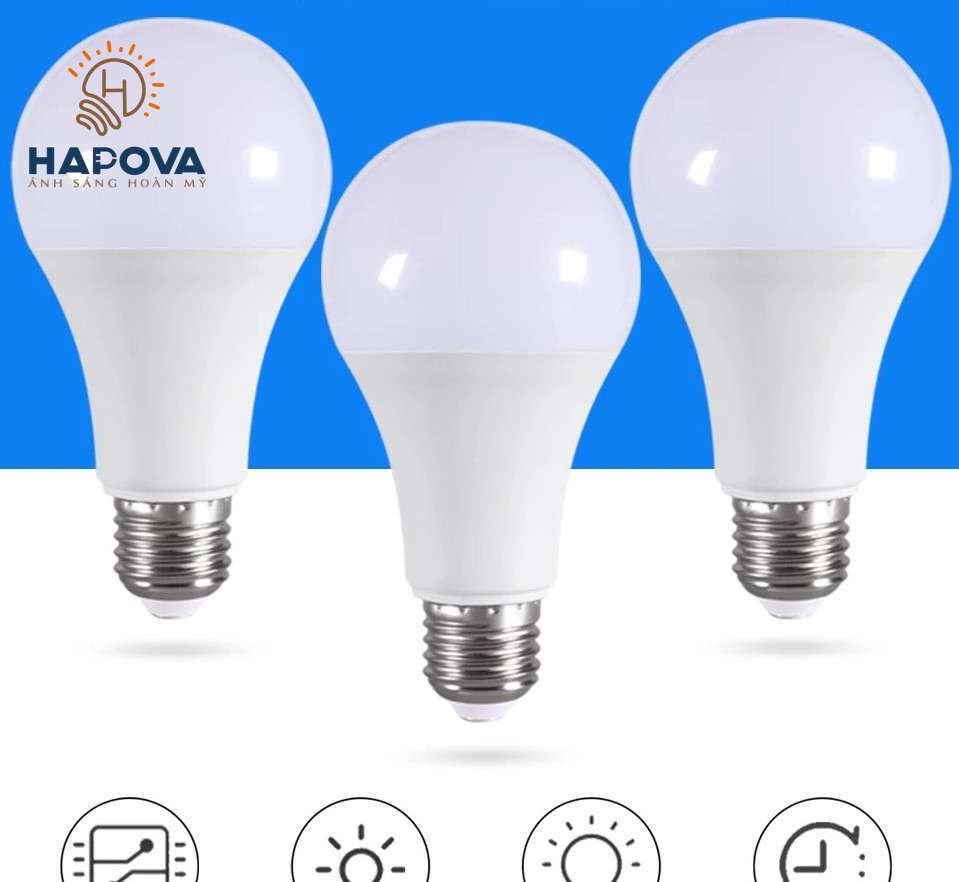 Bóng đèn led BULB đủ công suất HAPOVA ROWAN 2398