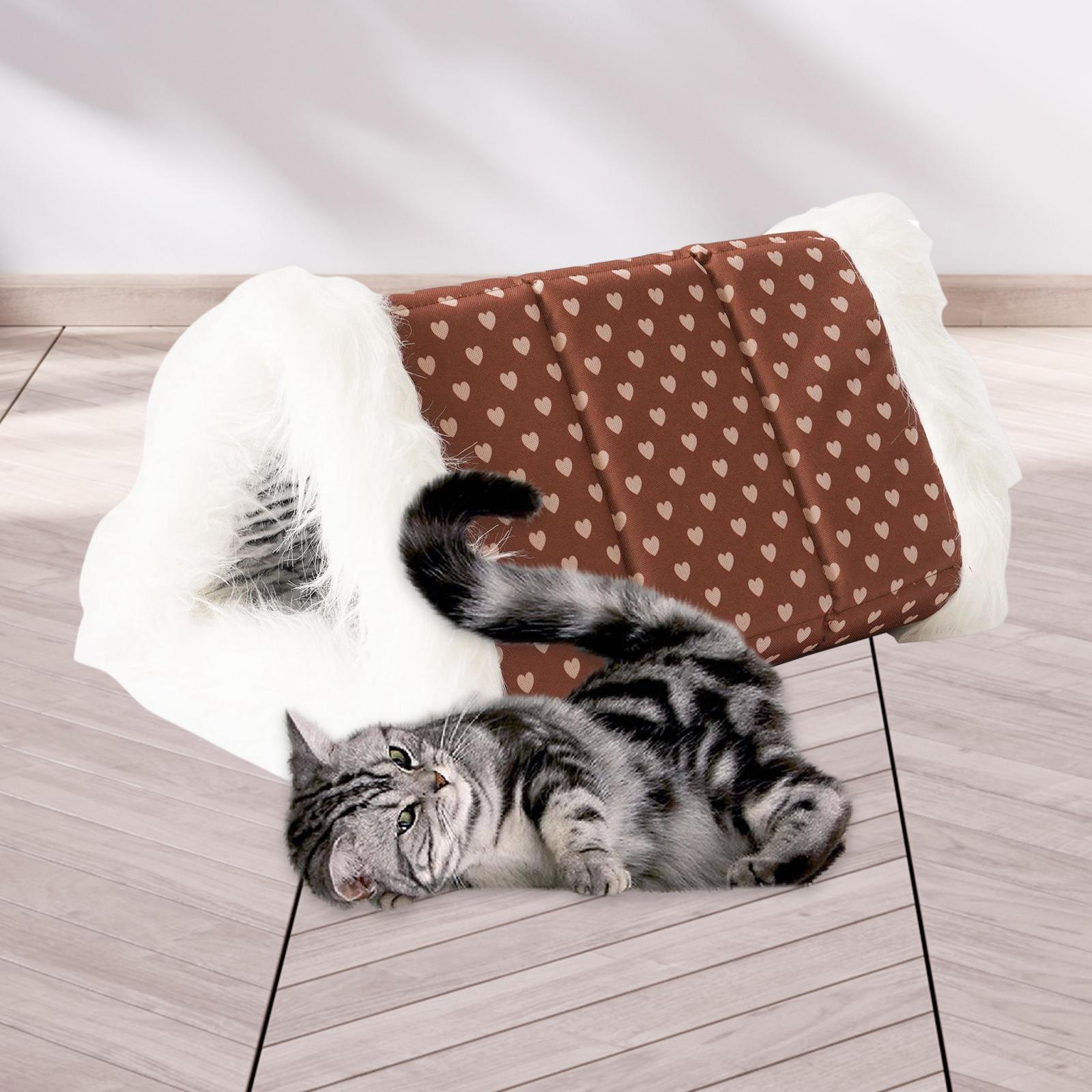 Dog Tent Cave Pet Bed Cat Warm House for Indoor Cats Small Medium Dogs