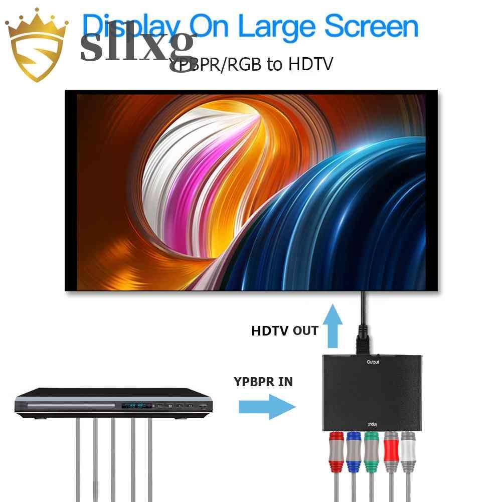 Bộ ChuyểN ĐổI Âm Thanh / Video R / L YPBPR Sang HDMI 1080P