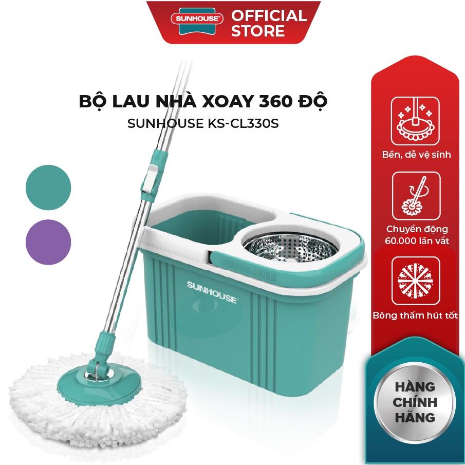 Bộ lau nhà xoay 360 độ SUNHOUSE KS-CL330S