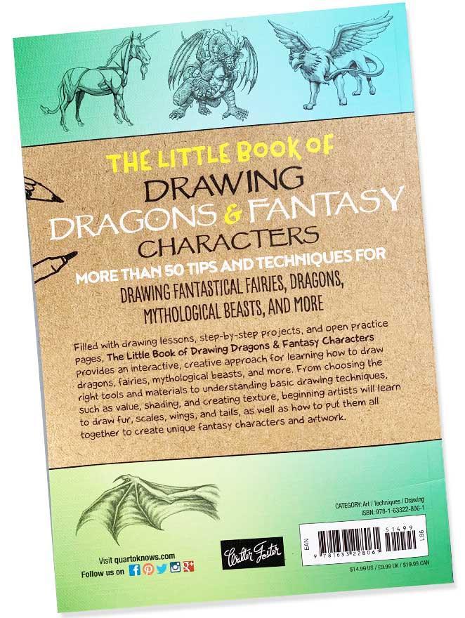 The Little Book of Drawing Dragons & Fantasy Characters