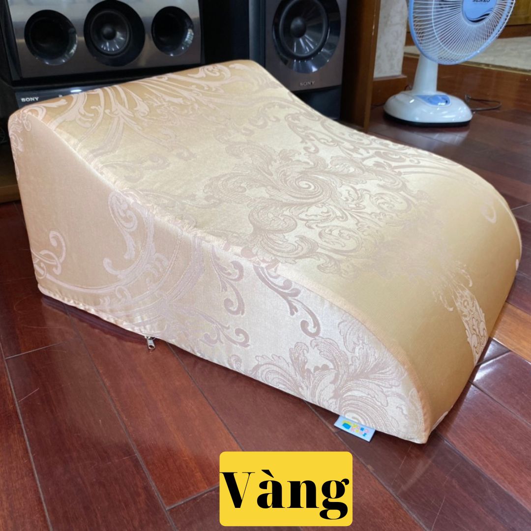 GỐI CHỐNG GIÃN TĨNH MẠCH YOROKOBI KÍCH THƯỚC 55x48x25CM KÊ CHÂN CHỐNG TÊ BÌ, VỌP BẺ, PHÙ CHÂN CHO NGƯỜI GIÀ, BÀ BẦU