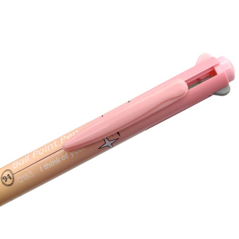 Bút Bi 4 Ngòi 4 Màu Pastel Deli 0.7 mm - Phiên Bản Sơn Tùng M-TP Giới Hạn - Deli Q183 - Mẫu 3