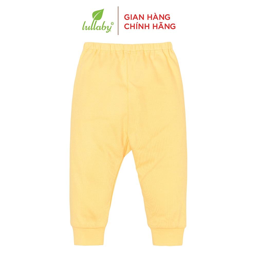 LULLABY - Quần dài đáp đũng bo gấu bé gái - NH674P