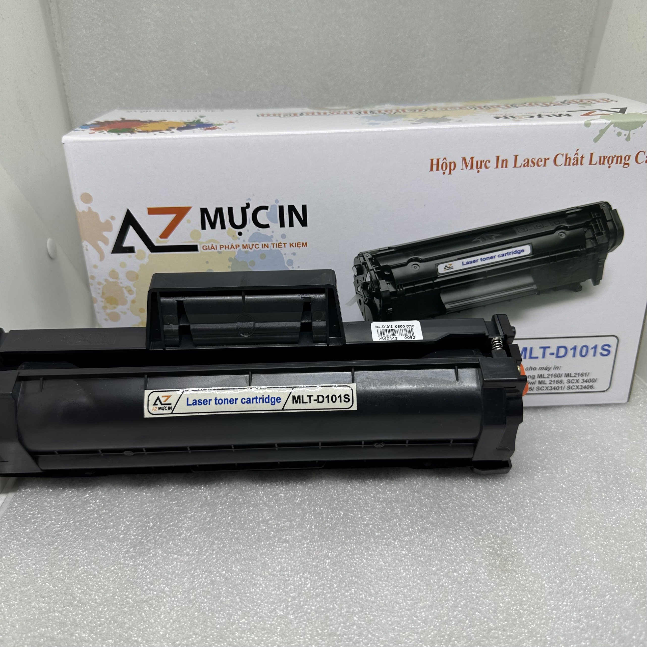 Hộp mực AZ D101S dùng cho máy in Samsung ML 2160/ 2161/ 2165w SCX 3400/ 3401/ 3405F - Hàng chính hãng