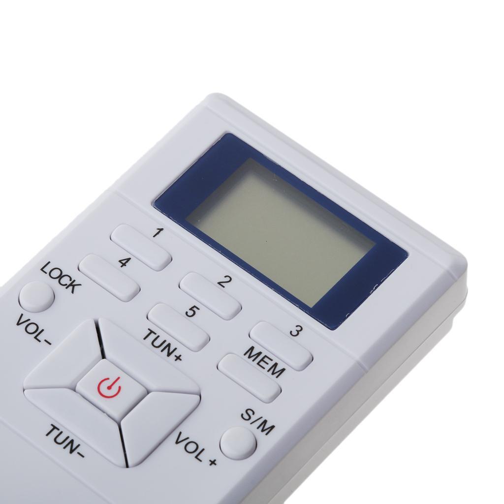 FM , Personal Digital Tuning Receiver Stereo with 2x AAA Battery