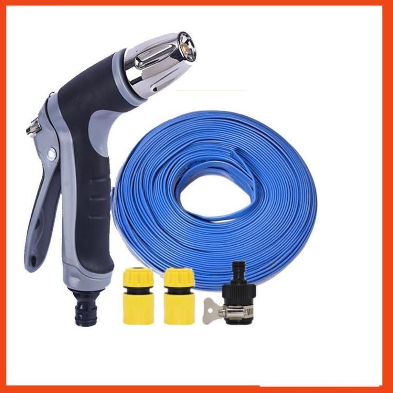 Bộ dây và vòi xịt rửa xe tưới cây tăng áp 3-5m  206817