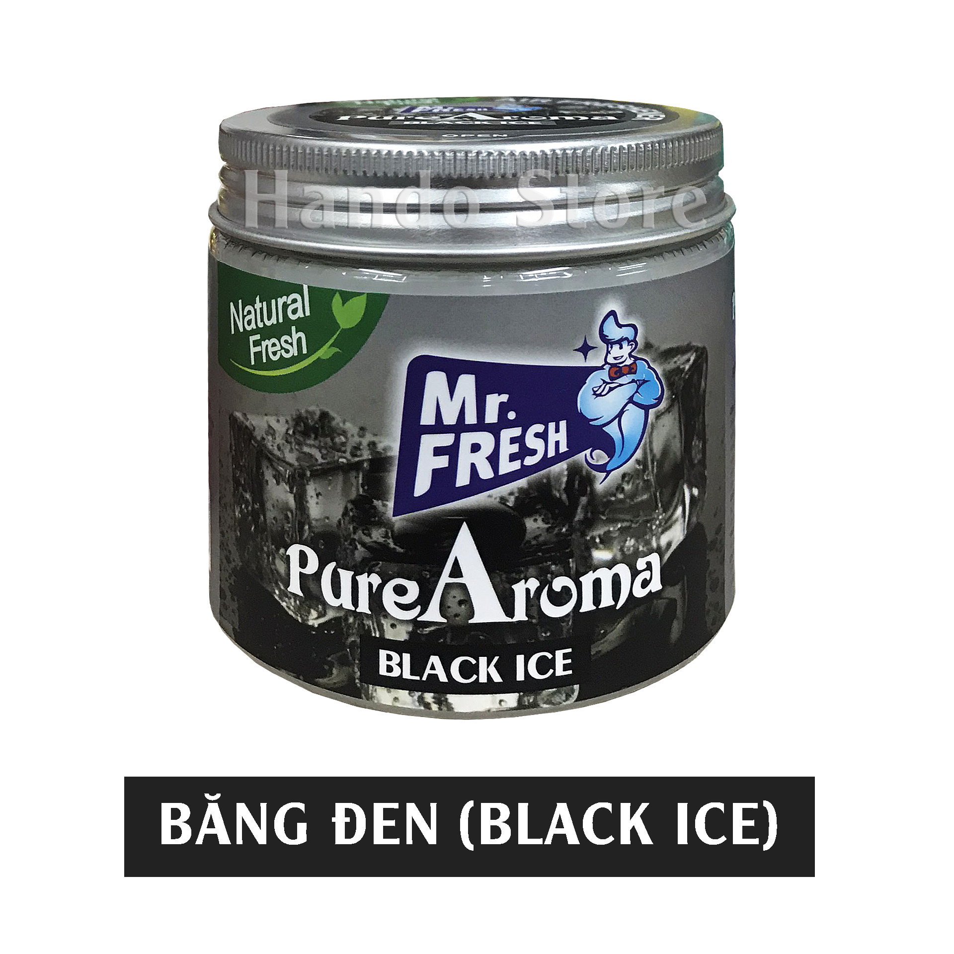Combo 4 Sáp thơm khử mùi Pure Aroma 230g (đào-dứa-vani-black ice)
