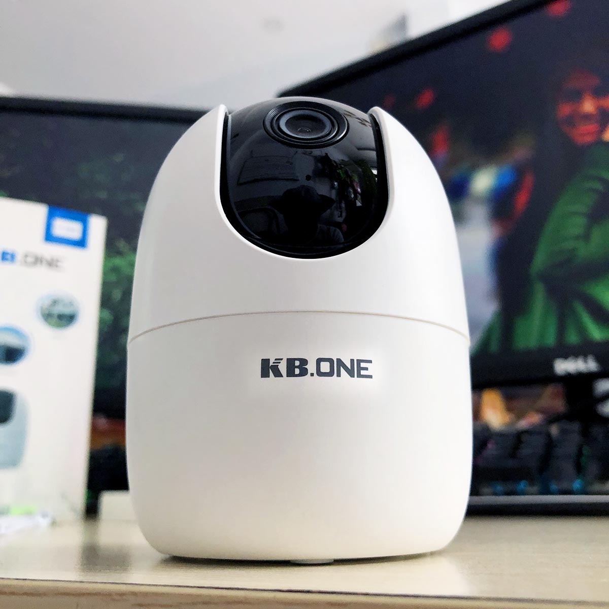 Camera WIFI không dây Kbone siêu nét, quan sát 24/7, đàm thoại 2 chiều - Hàng chính hãng