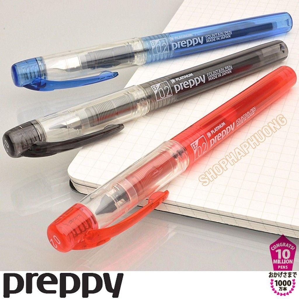 Bút MáyNhật Bản Preppy F02 ,Nét Nhỏ (Phiên Bản Mới),Bút Mực Tiểu Học ,Bút Học Sinh,Viết Luyện Chữ Đẹp