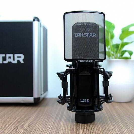 MICRO TAKSTAR PC-K850 Thu Âm Livestream Hát Karaoke Cao Cấp chuyên nghiệp - Hàng Chính Hãng