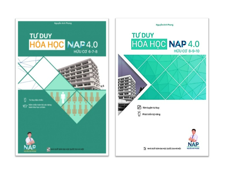 Sách Combo Tư Duy Hóa Học NAP 4.0 Hữu Cơ ( 678 + 8910)