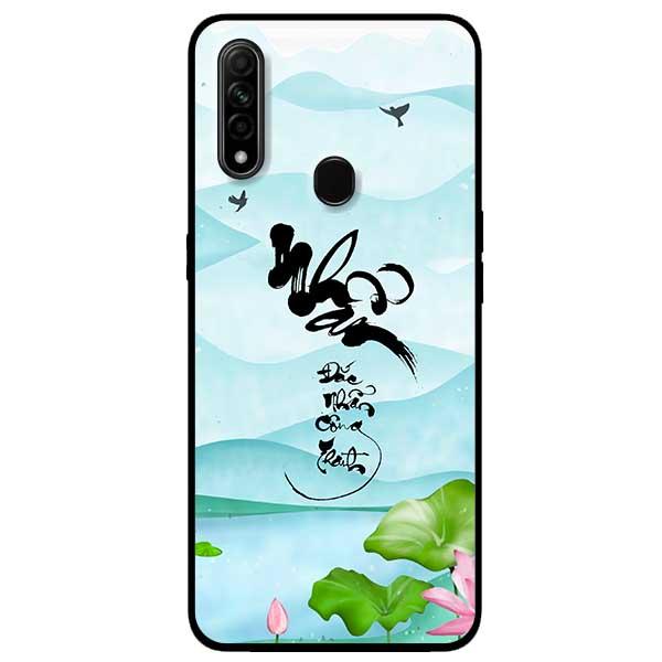 Ốp lưng dành cho Oppo A31 - Oppo A8 2020 - Thư Pháp Nhẫn