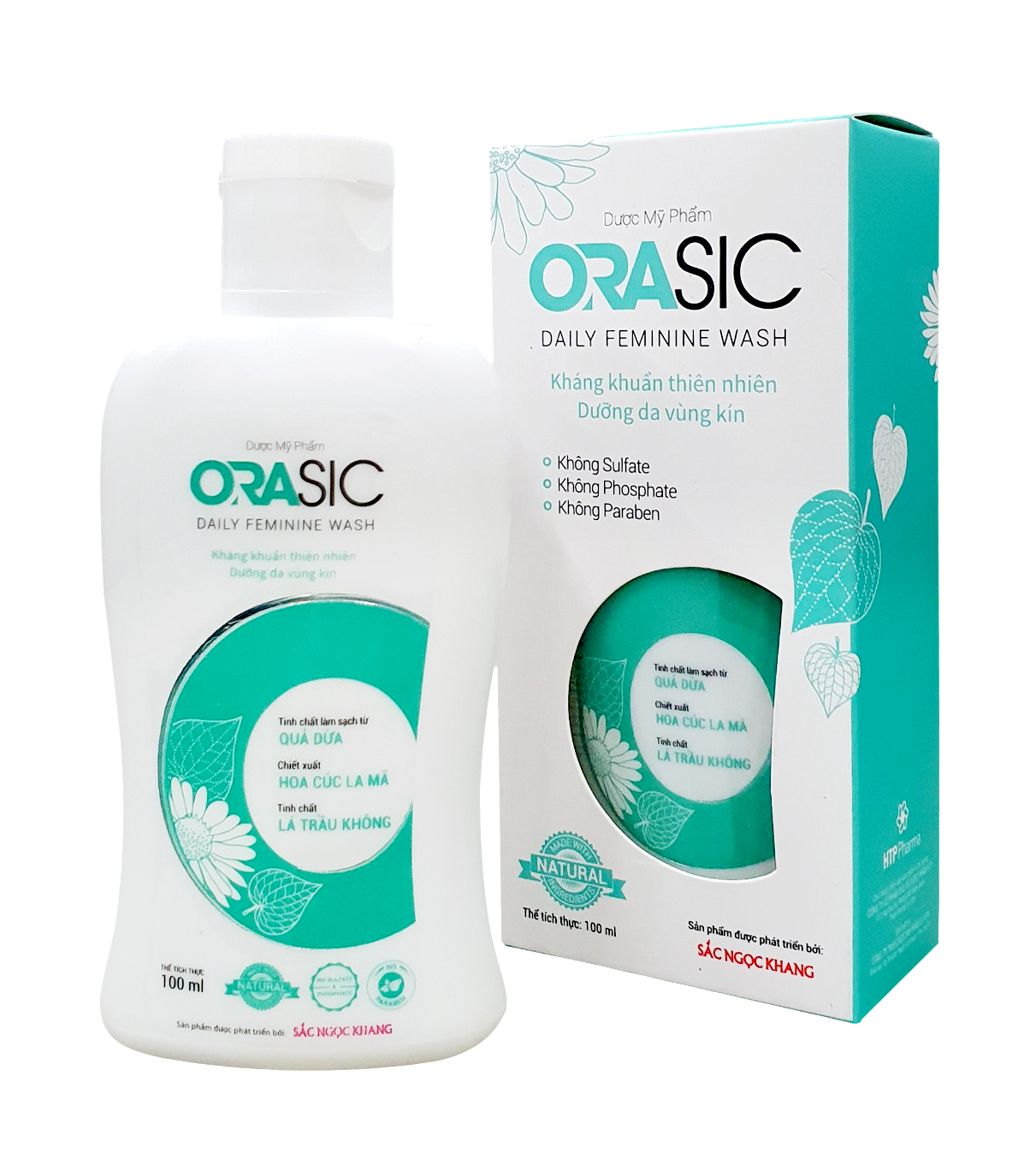 Combo 2 sản phẩm SẮC NGỌC KHANG kem dưỡng da ban đêm 10g + Dung dịch vệ sinh phụ nữ Orasic 100ml