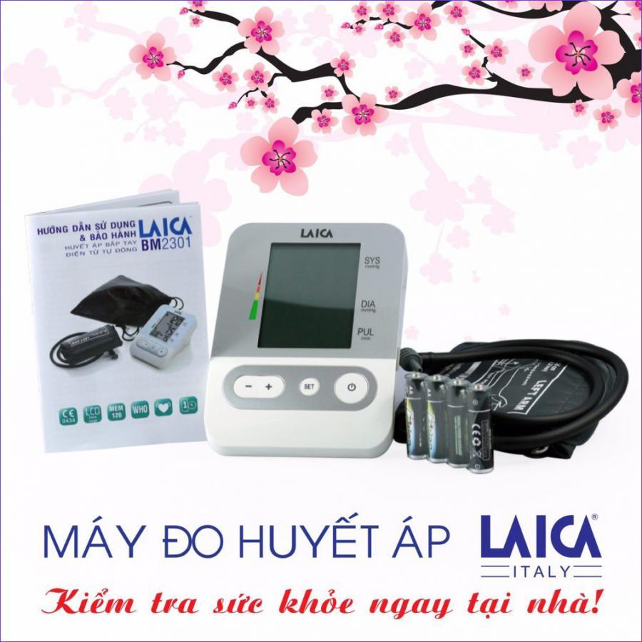 Máy đo huyết áp bắp tay điện tử tự động LAICA BM2301 - ITALY