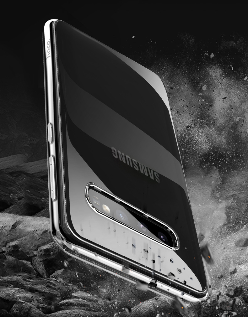 Ốp lưng cho Samsung Galaxy S10 Hoco dẻo trong suốt (Cho Samsung Galaxy S10/S10 Plus/S10e - chính hãng