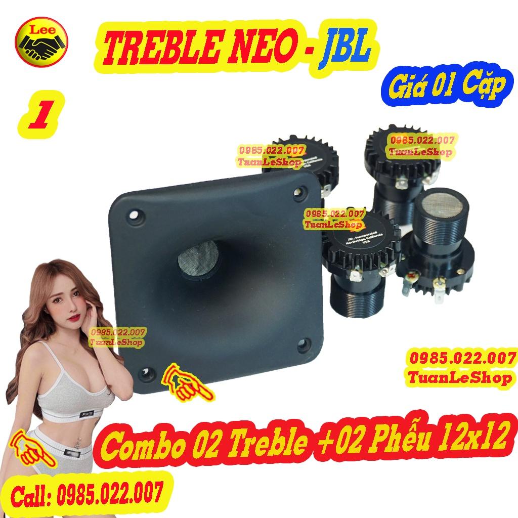 02 COMBO LOA TREBLE NEO JB COIL 25 + PHỄU 12X12 XỊN SÒ – 02 TREBLE NEO J B L CHẤT LƯỢNG