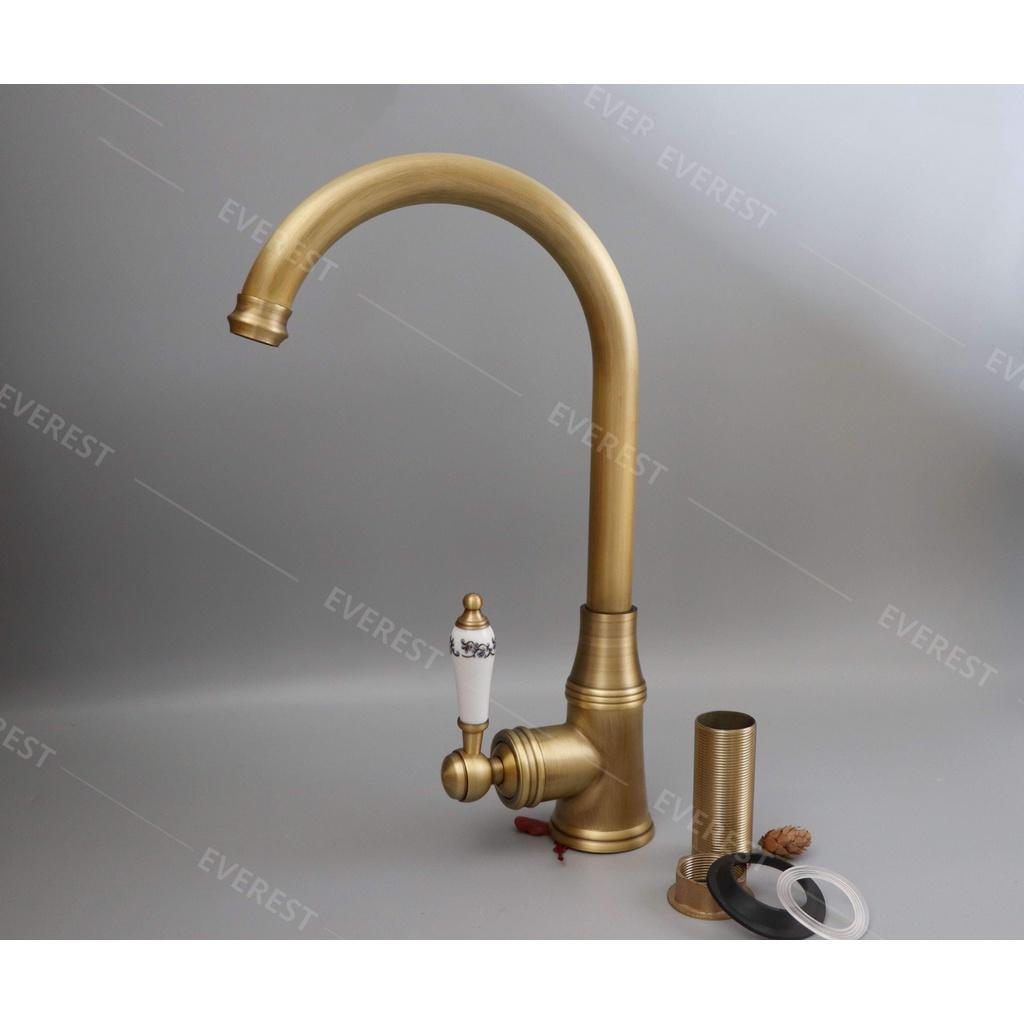 Vòi Chén -Vòi Lavabo Bằng Đồng EV-3019