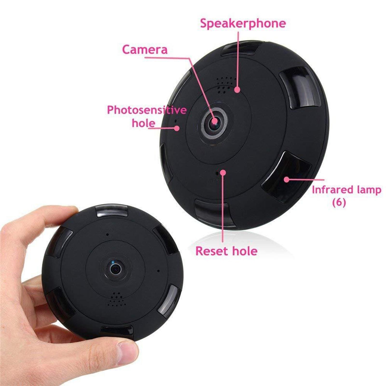 Panoramic Wireless Smart IP Camera Wifi Camera 1080P HD for Elder Baby