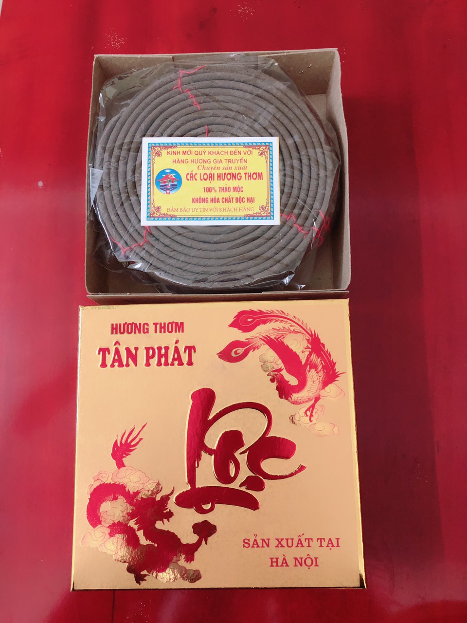 Nhang thơm vòng tròn