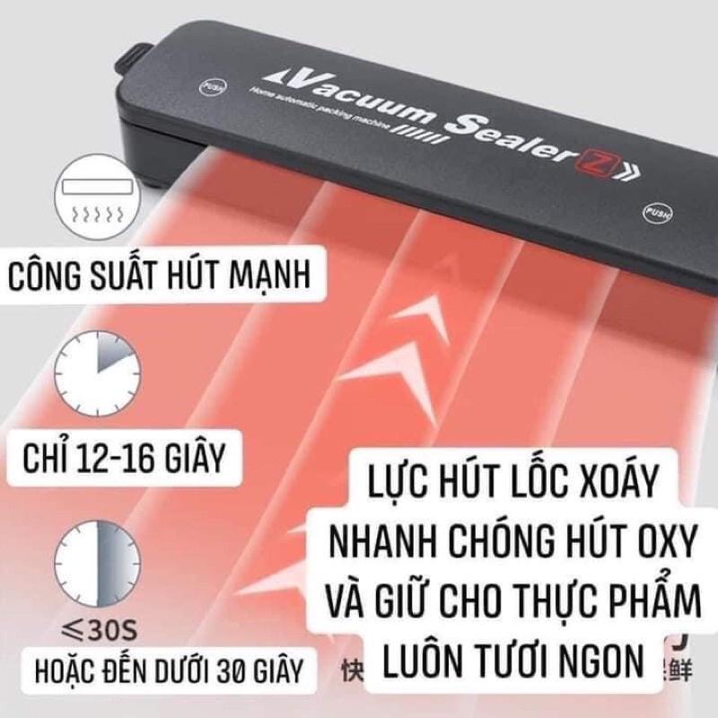 Máy Hút Chân Không Thực Phẩm Kèm Hàn Miệng Túi Vacuum Sealer