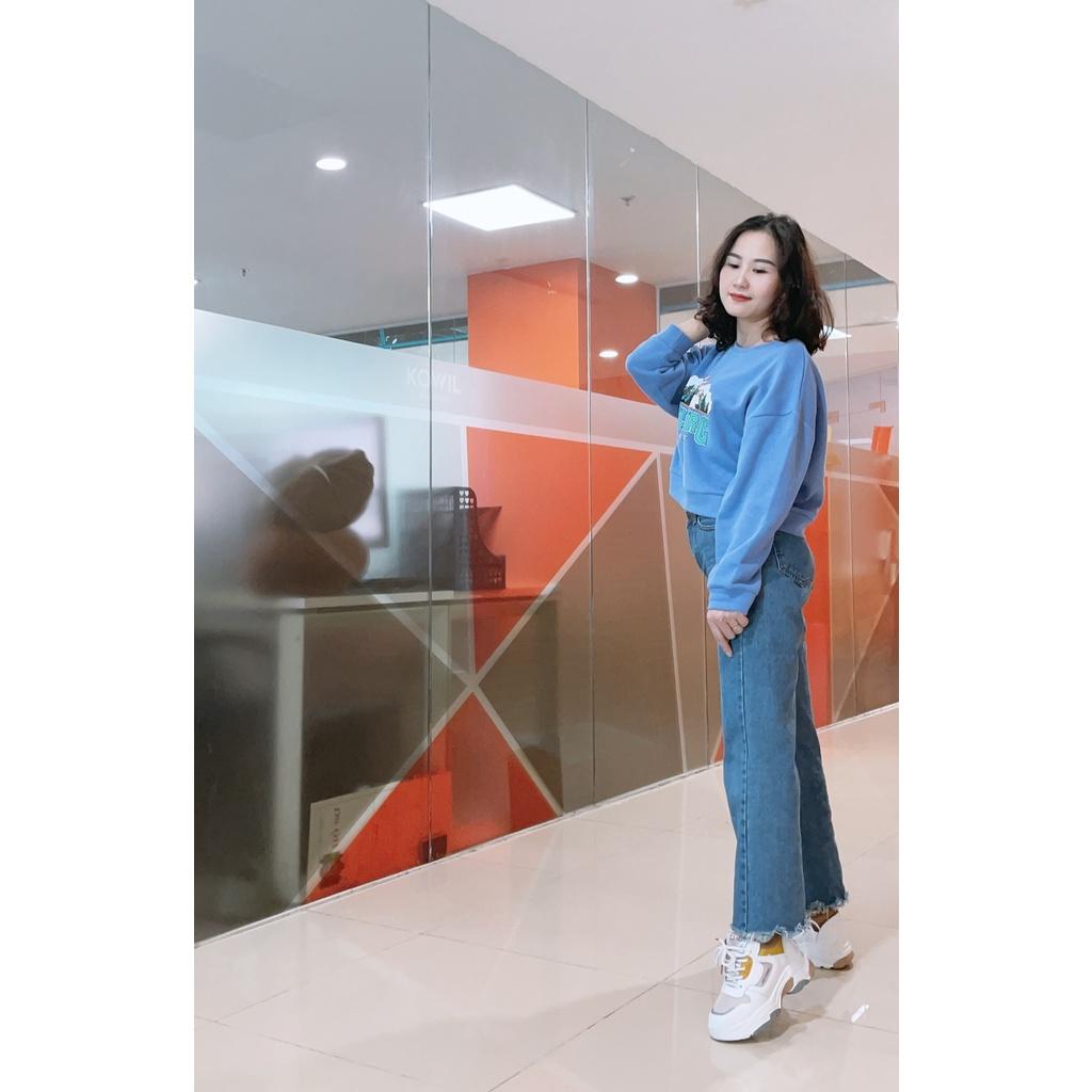 Giày thể thao nữ độn đế, chất da thật phối lưới, giày sneaker nữ phối màu siêu đẹp, hack chiều cao TT2