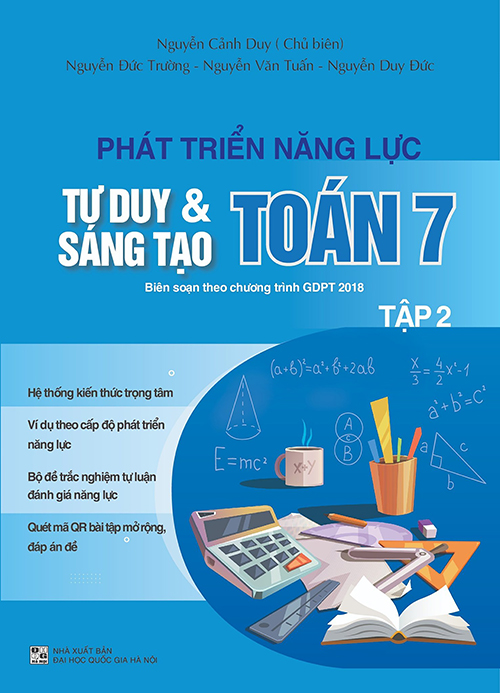 Sách - Phát triển năng lực tư duy và sáng tạo Toán 7 tập 2 (Biên soạn theo chương trình GDPT 2018)