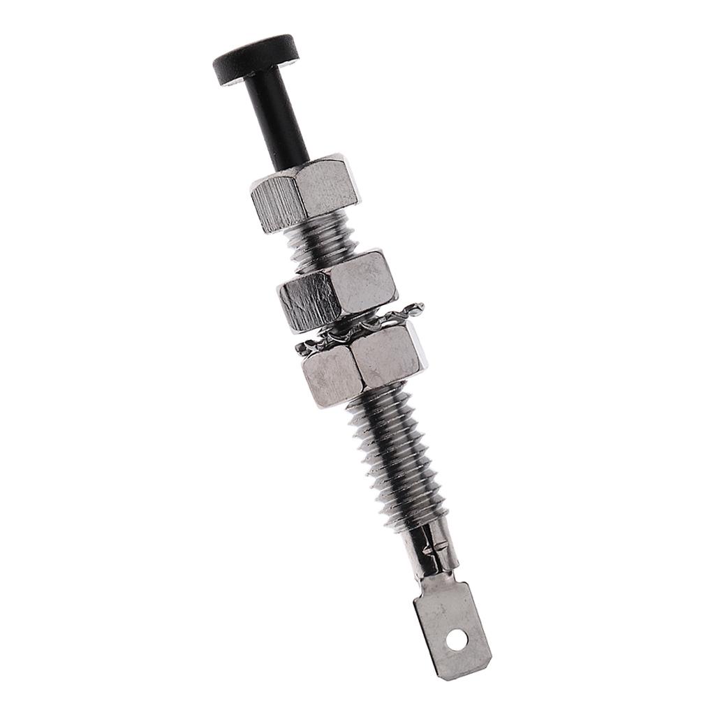 12V Bonnet Báo Động Ánh Sáng Hood Cửa Pin Công Tắc Tự Động Sửa Đổi Tiếp Liệu
