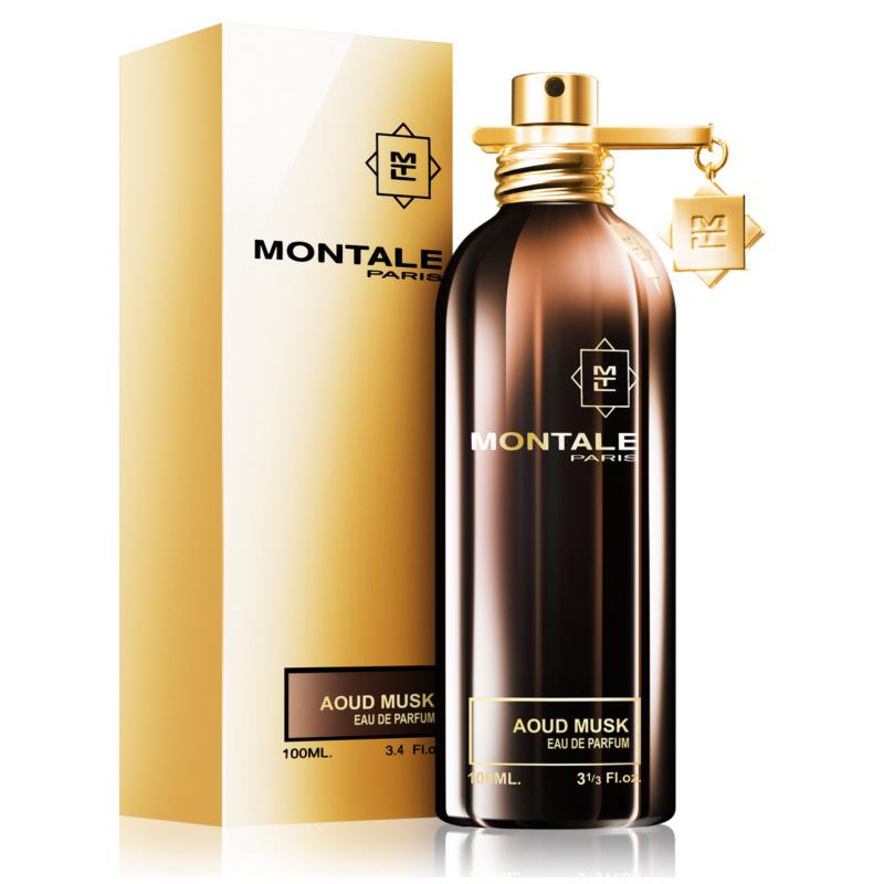 MONTALE Aoud Musk EDP 100ml nước hoa niche unisex nổi bật hương Gỗ mun - Gỗ trầm - Saffron