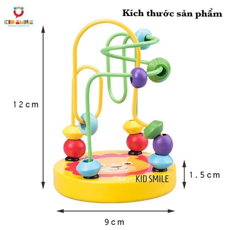 Đồ chơi trí tuệ - Combo 6 món đồ chơi gỗ cho trẻ em từ 1-3 tuổi - DOZKIDZ