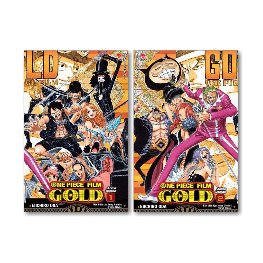 Anime Comics: One Piece Film Gold (2 Cuốn) - Bản Quyền