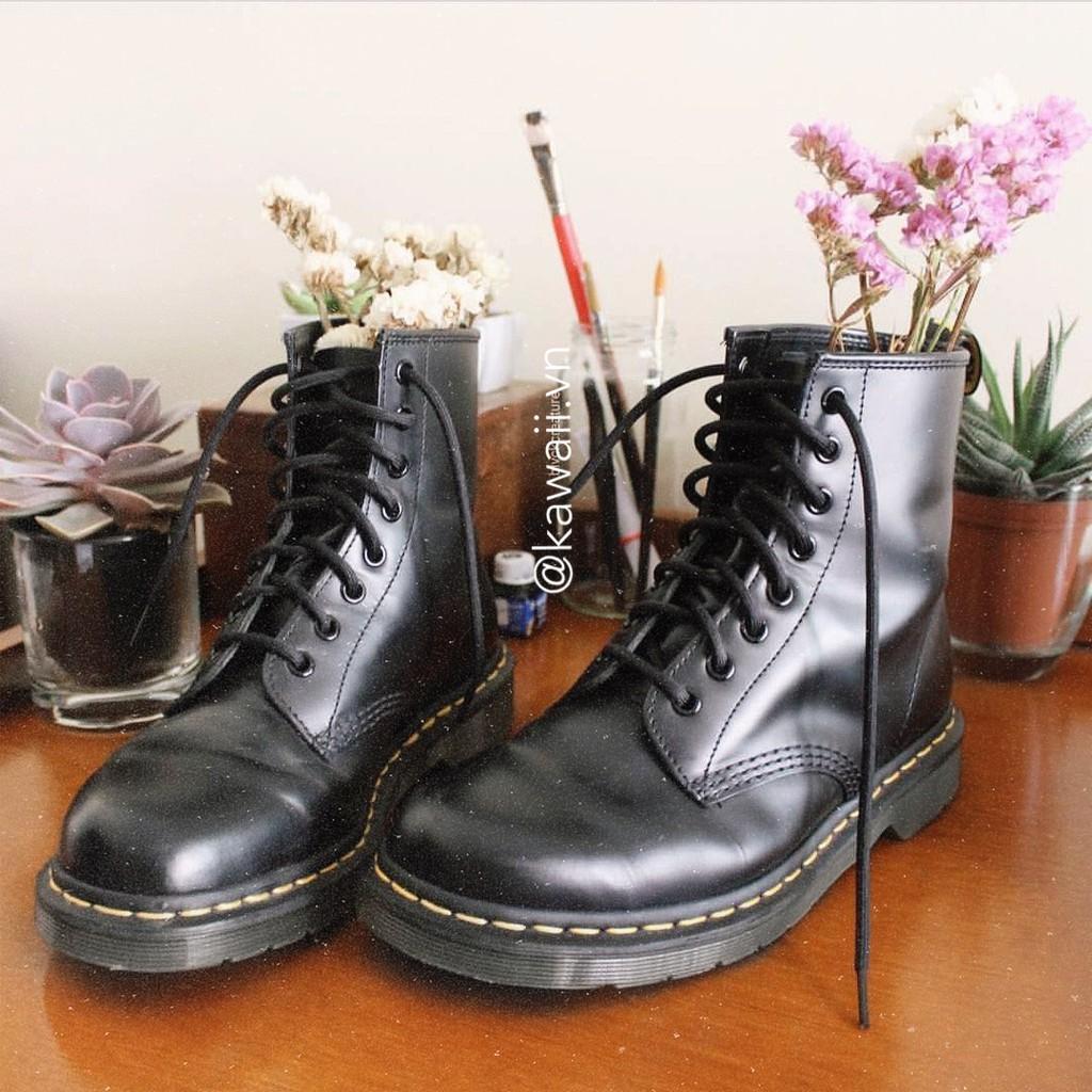 Giày ORIGIN BOOTS cổ cao chất da lì cao cấp đế 3,5cm
