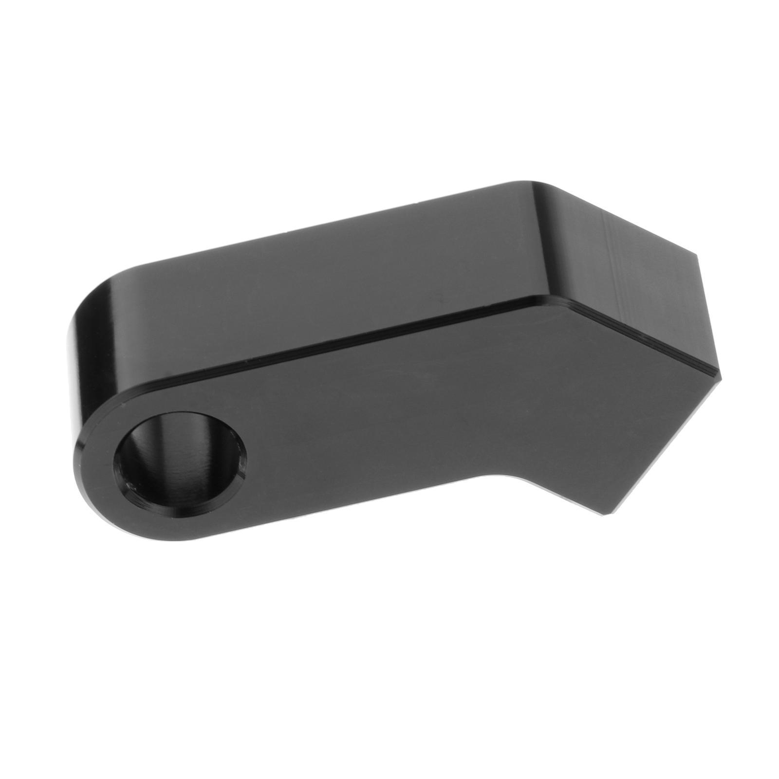 Motorcycle Headlight Mounting Block Bracket Extension CNC Aluminum for Headlights with A 3/4" I.D. Wide Mounting Bracket.