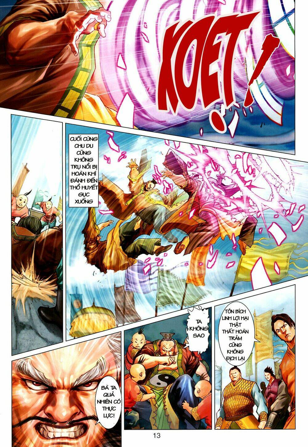 thần chưởng long kiếm phi chapter 13 14