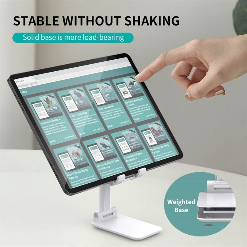 Giá đỡ điện thoại để bàn có thể điều chỉnh và gấp gọn Choetech H88-BK