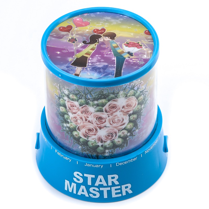 Đèn Chiếu Sao Star Master Huyền Ảo Lãng Mạn Cho Phòng Ngủ Thêm Lung Linh (Tặng Kèm 3 Pin Aa), Có Thể Sử Dụng Sạc